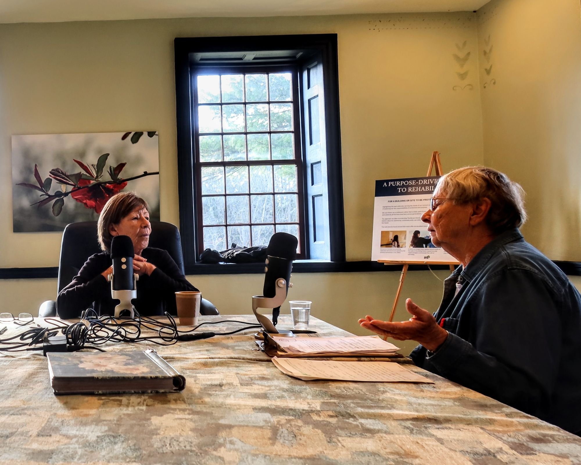 Ethel (Powers) Simpson and Wendy (Jessome) Douthwaite