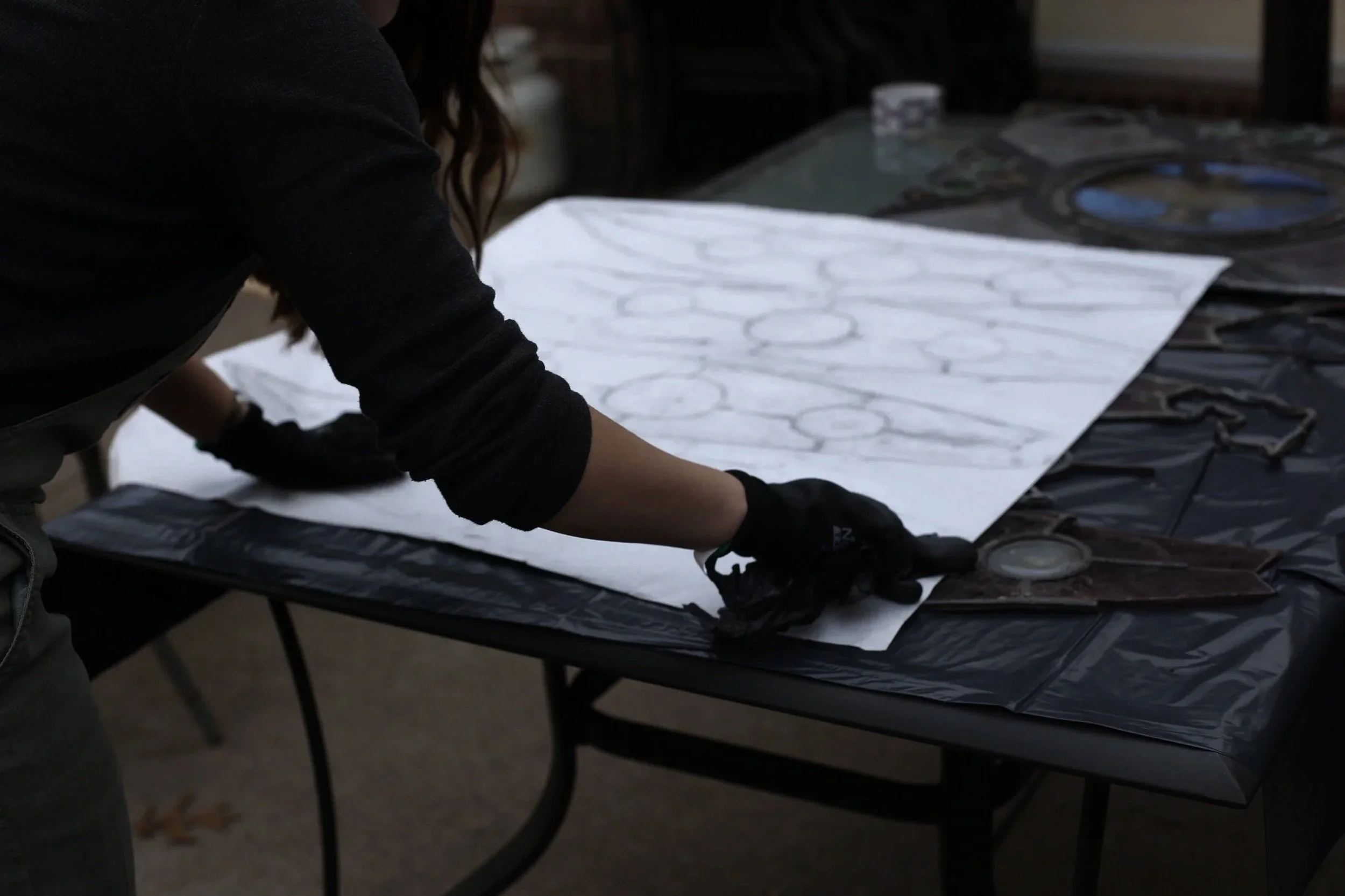 tracing patterns for stained glass making.