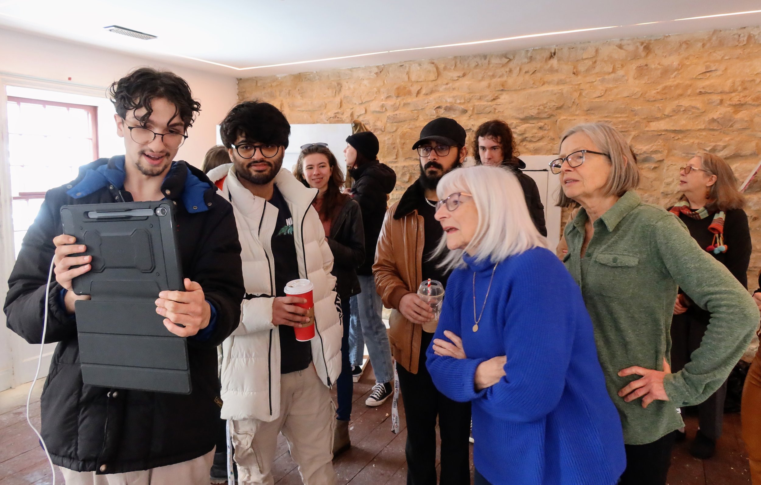 testing ar app students volunteers.JPG