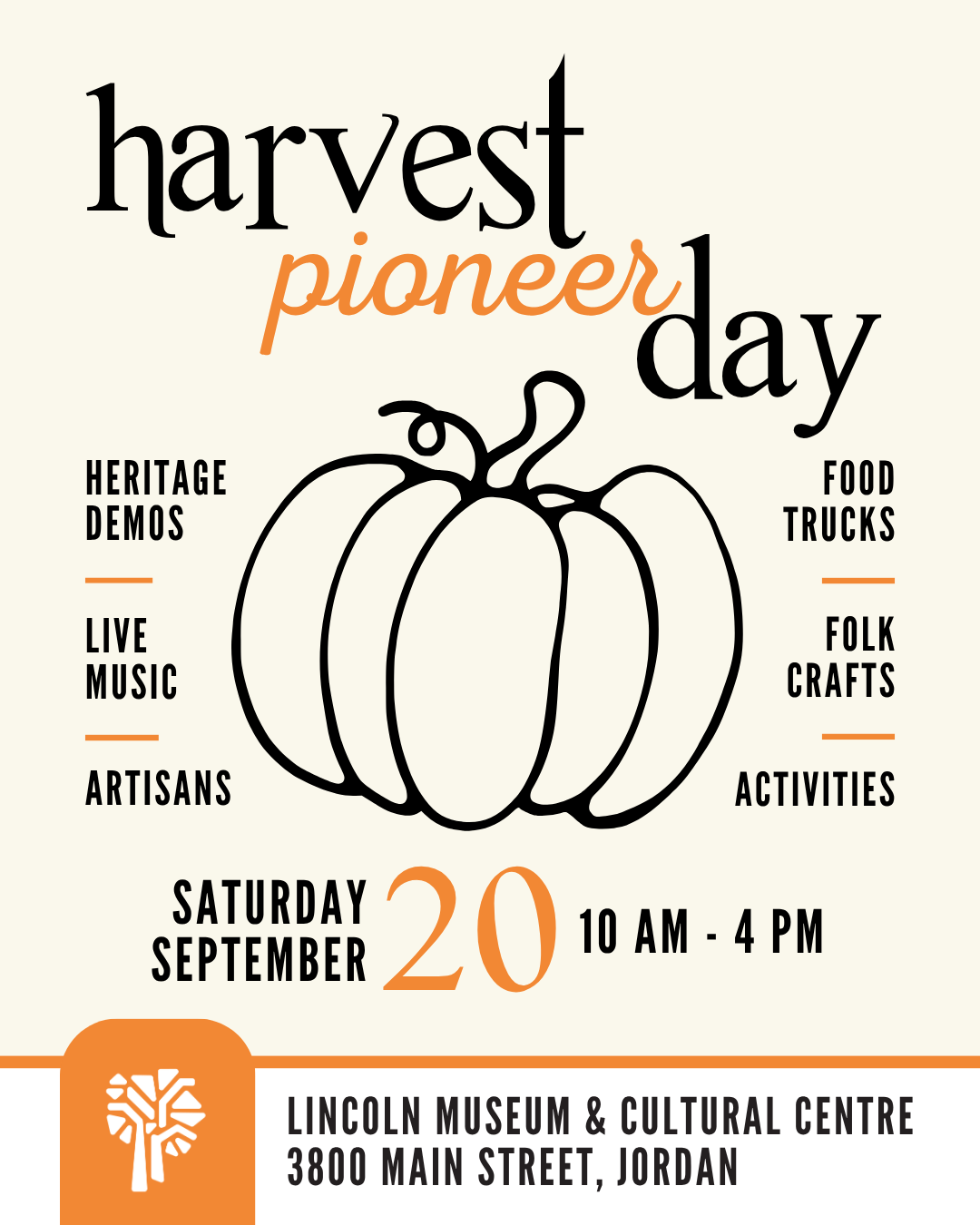Harvest Pioneer Day