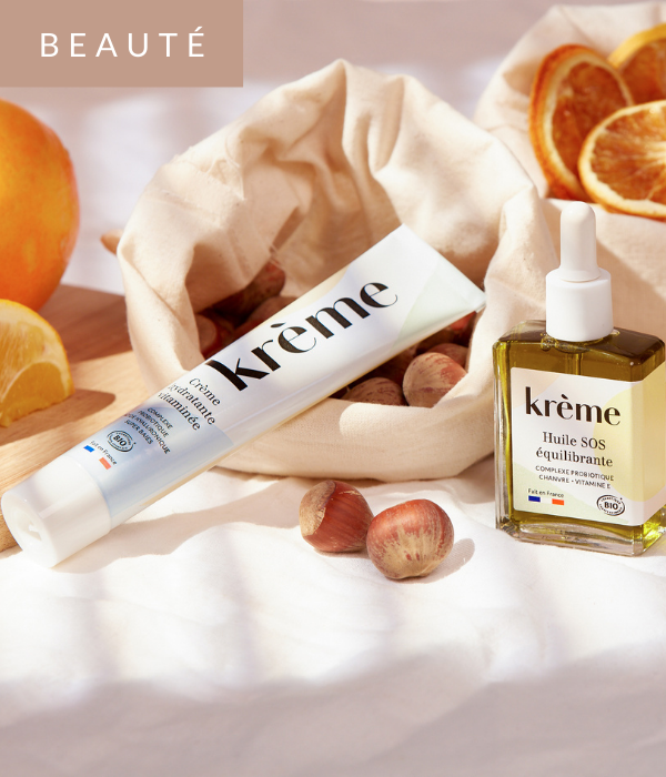 Coup de coeur pour la marque « Krème »