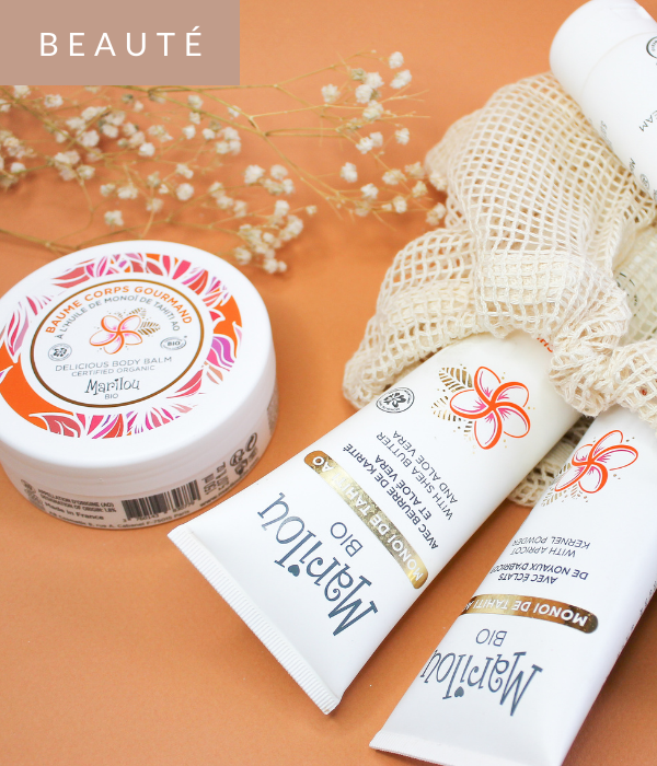 Coup de coeur pour les cosmétiques « Marilou Bio » 