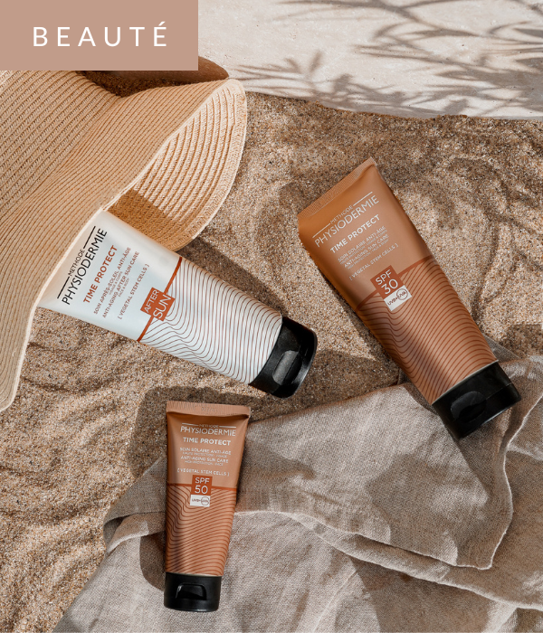 PHYSIODERMIE : UNE BELLE PEAU PEAU PROTÉGÉE DU SOLEIL !