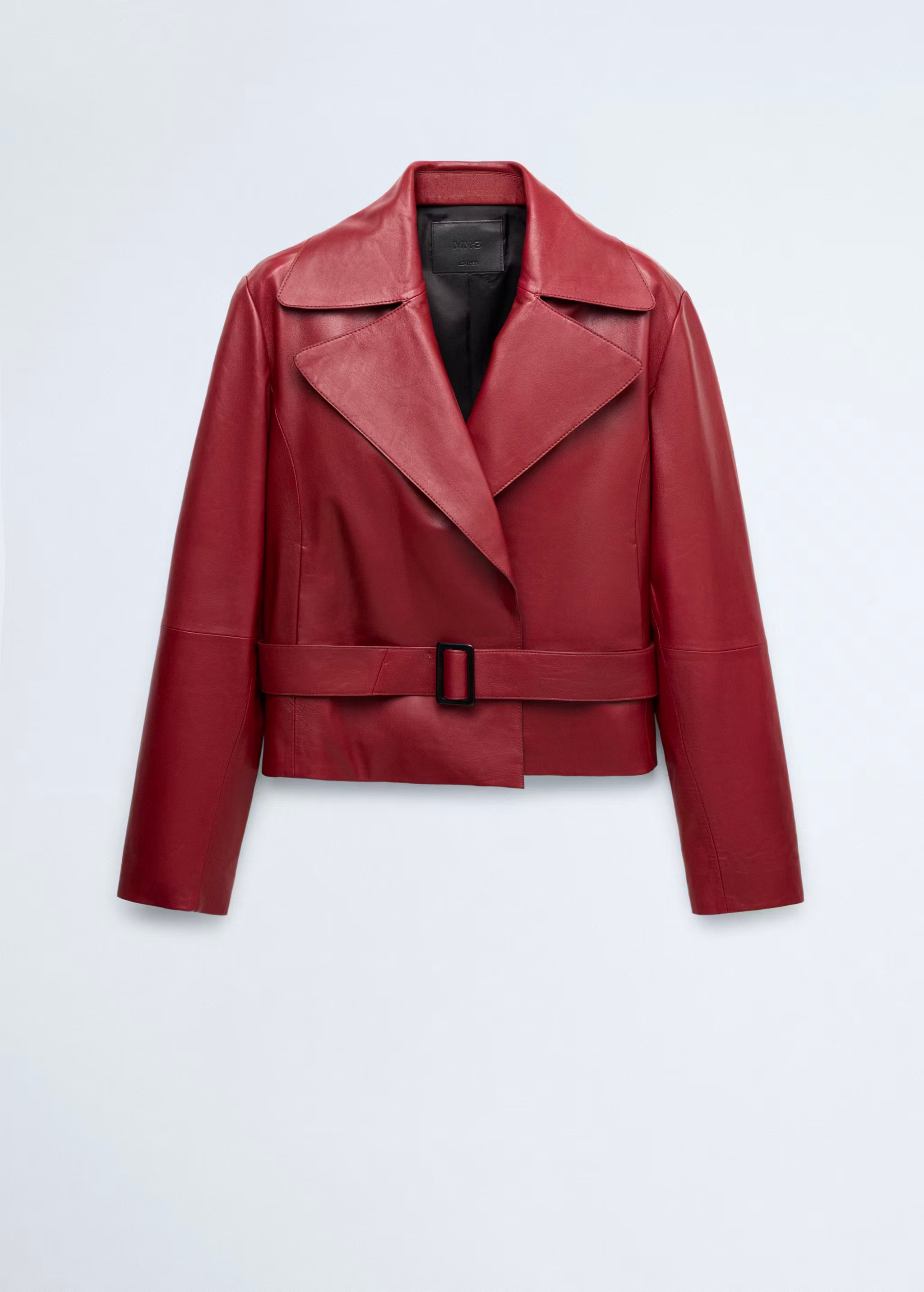 Trench Crop Cuir Mango, 239,99 €
