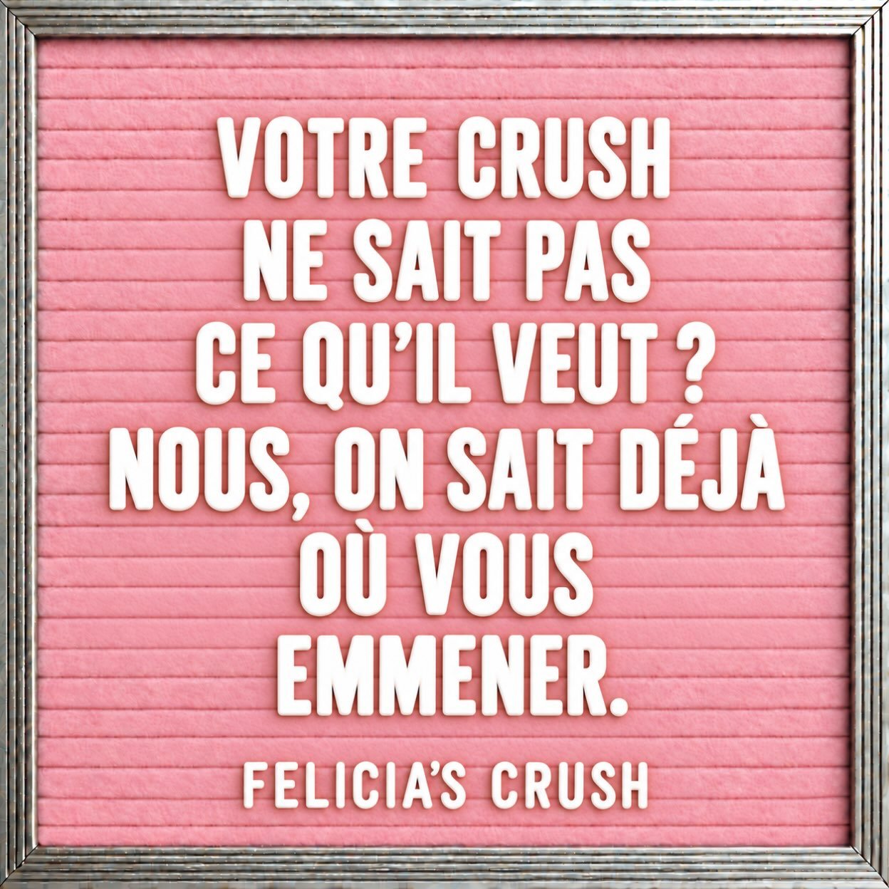 www.feliciascrush.com - Le m&eacute;dia &laquo;&nbsp;Punchy &amp; Crunchy&nbsp;&raquo; 🫶🏻

D&eacute;couvrez nos &laquo;&nbsp;Crushs&nbsp;&raquo; 🧑🏼&zwj;🍳💄🍸💃🏼👗✈️ - LIEN DANS LA BIO

@felicias_crush_media 🫶🏻🫶🏻🫶🏻

#feliciascrush #media #