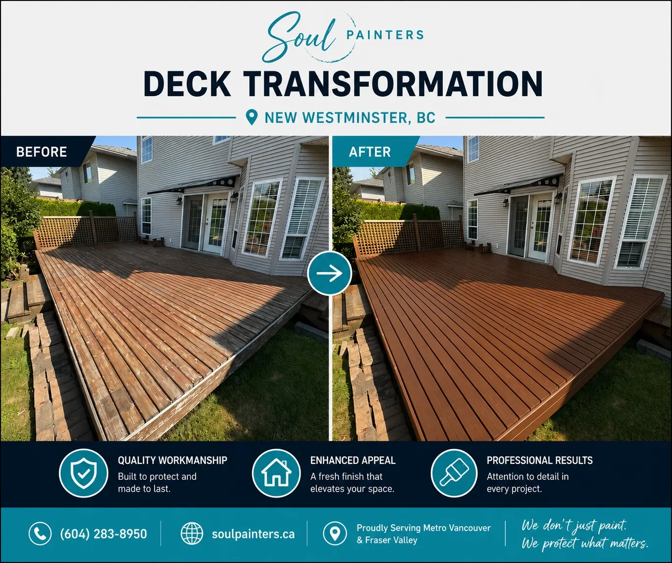 Deck Transformation_Best Painter in Surrey_Soul Painters.webp