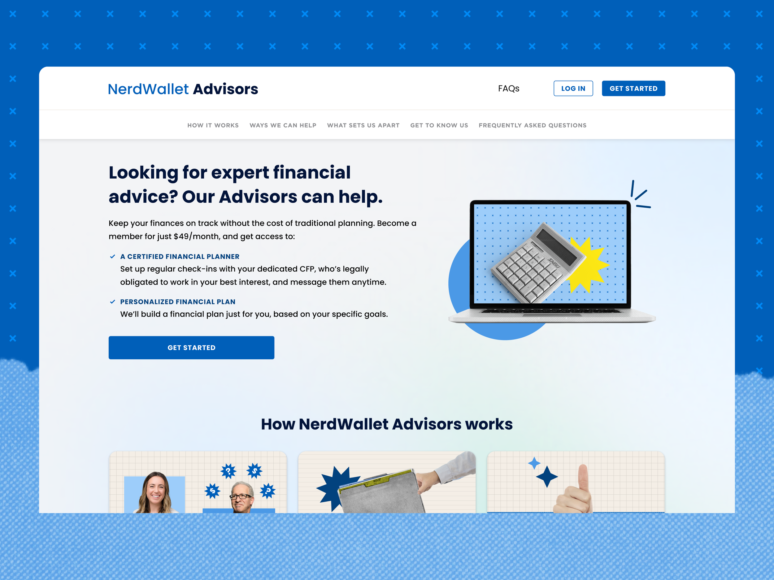 NerdWallet Landing Pages