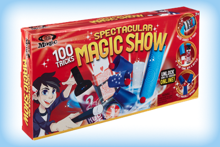 Ideal 100-Trick Spectacular Magic Show Suitcase for sale online 
