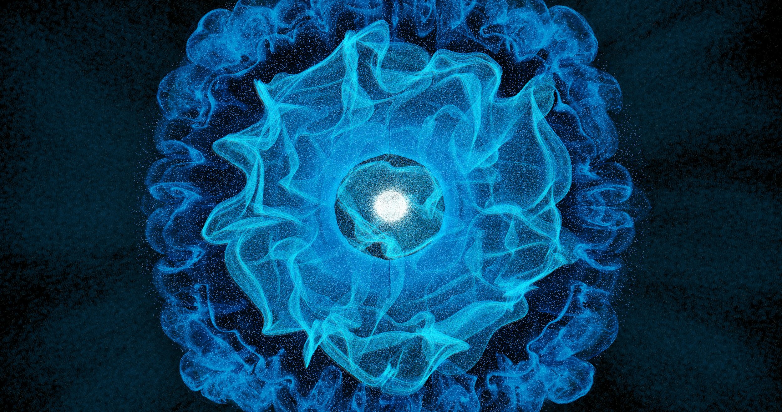 Buddha Elemental 3D photography of shockwave pulse