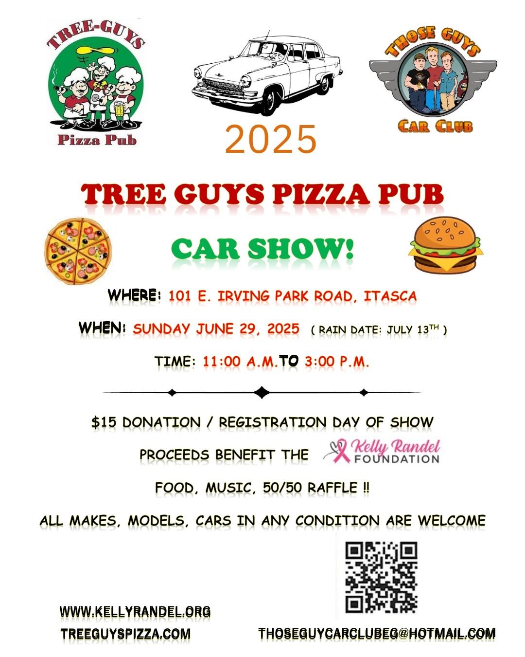 Please come out and join us a week from this Sunday!