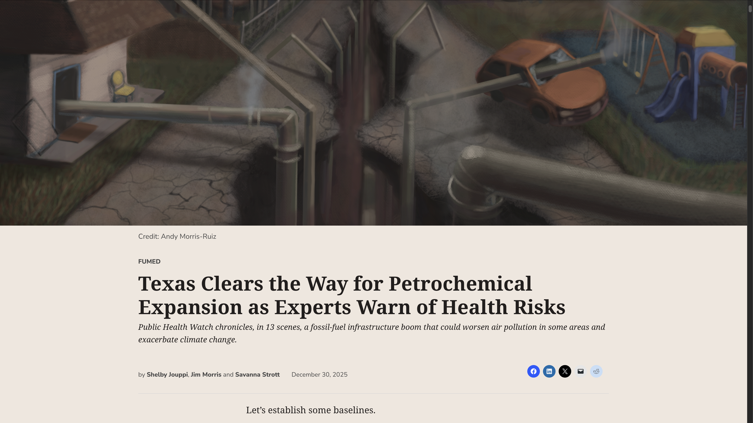 Texas Clears the Way for Petrochemical Expansion as Experts Warn of Health Risks