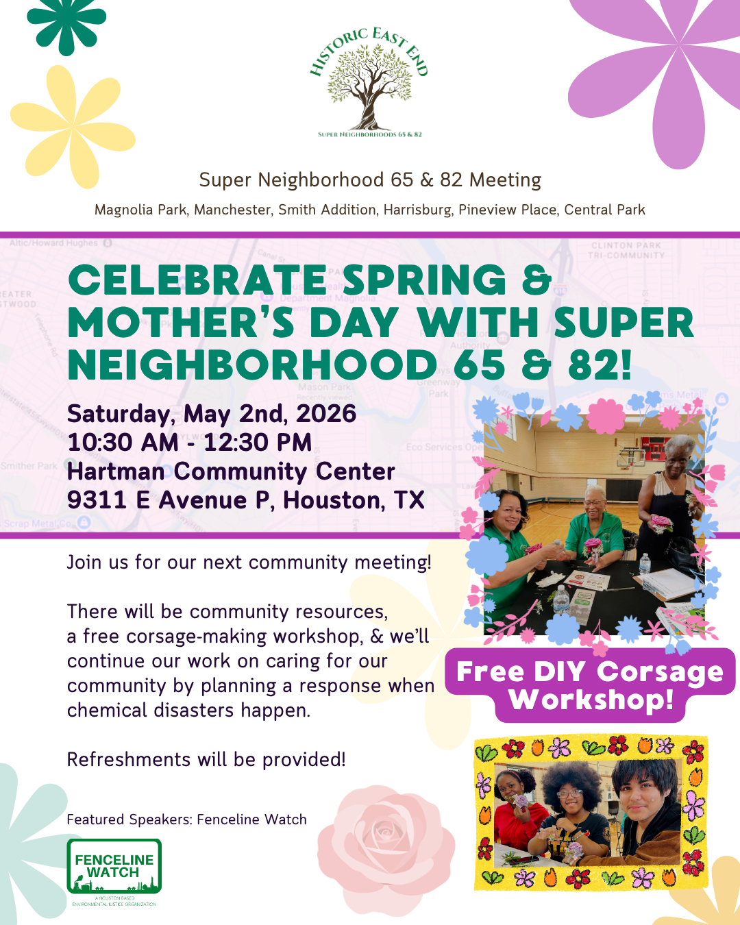 Super Neighborhoods 65 &amp; 82 Meeting- May 2026