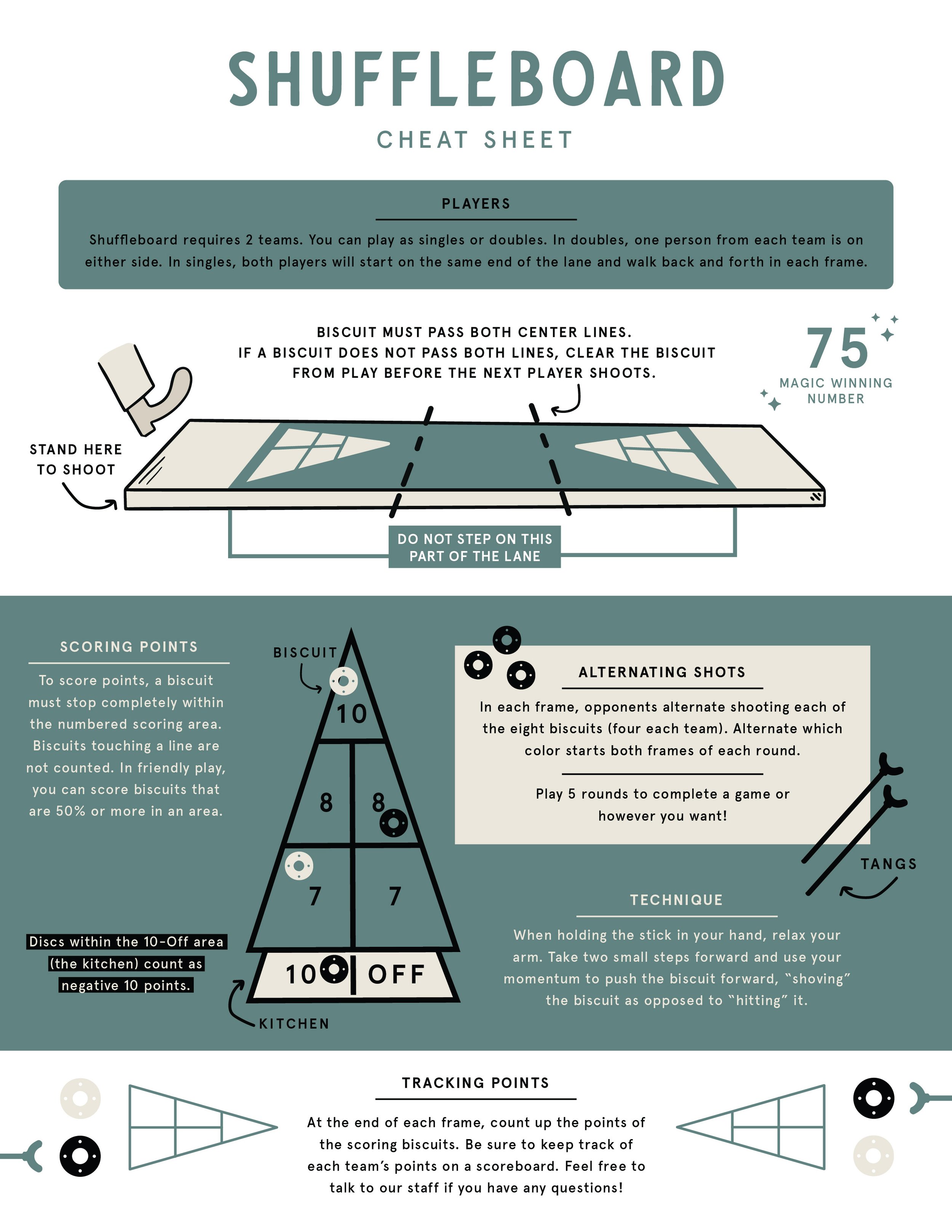 Shuffleboard Rules, How To Play Shuffleboard