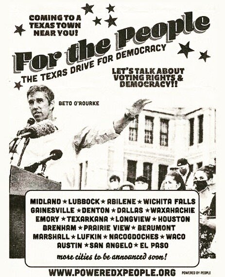 π£Hey, FEDDs - We'll have a FEDDs table at Beto's event here on Tuesday June 8th to register new voters. Seeking more VDRs to join us!
The event is 6pm Tueday, 6/8 at Paul Quinn College, but we'll meet there a little early and we encourage carpooli