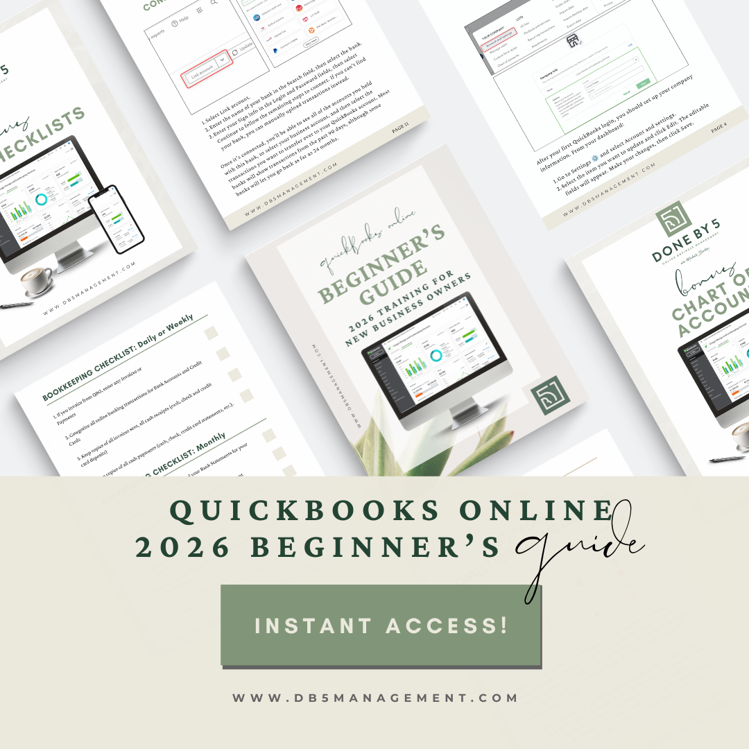 QuickBooks Online Beginners Guide