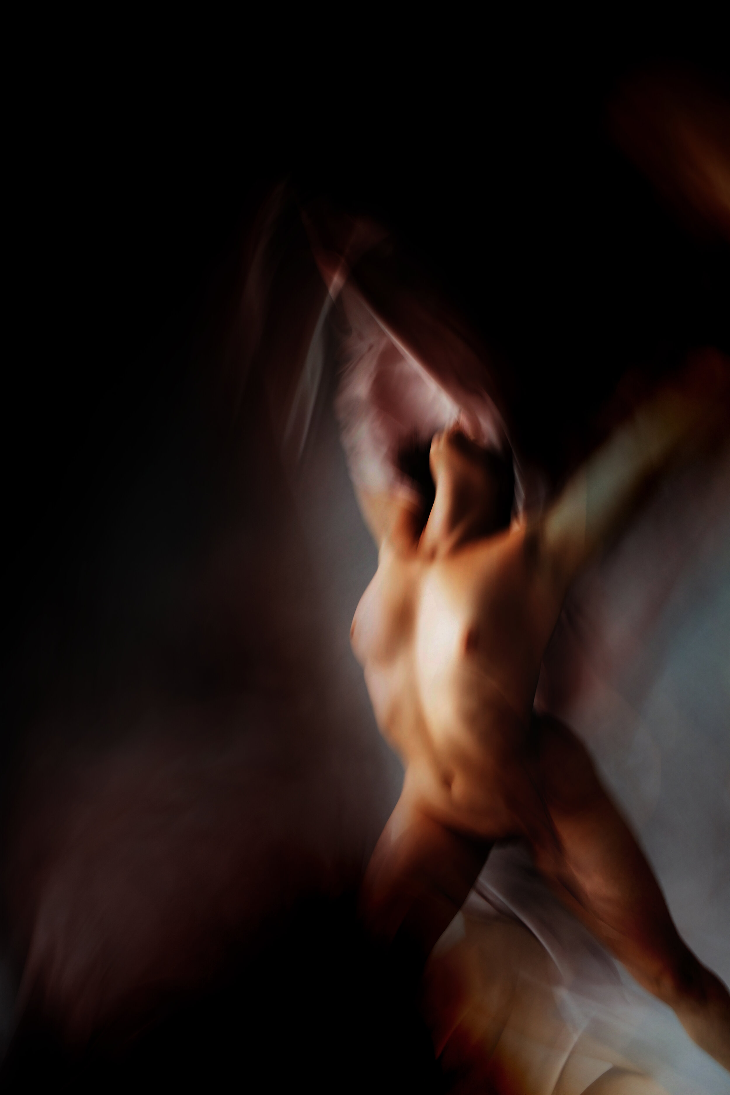 Vulva (2022) – 4 x 6 in., metallic print