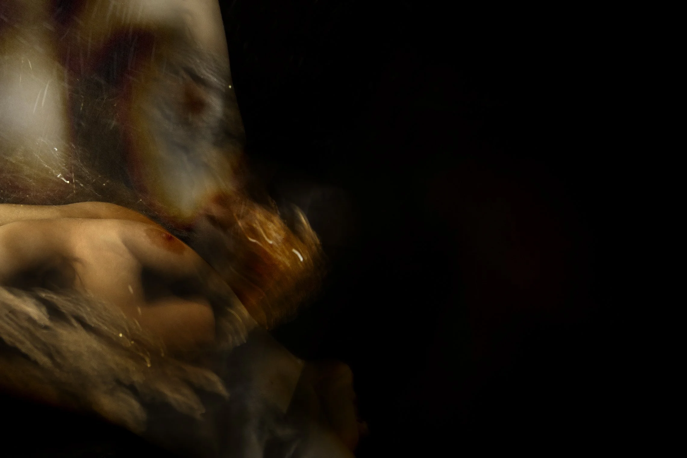 Friction (2022) – 12 x 16  in., mat print underwent lamination