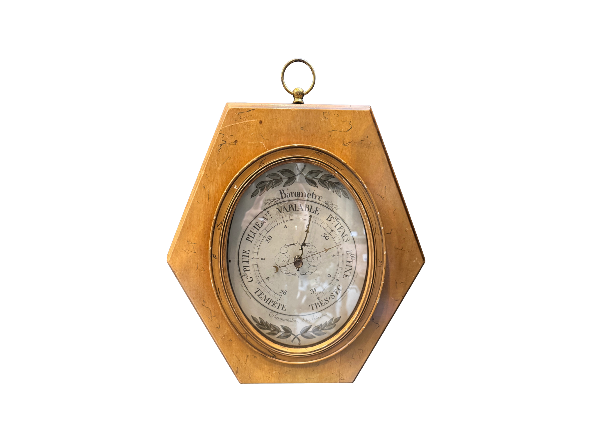 19th Century French Barometer
