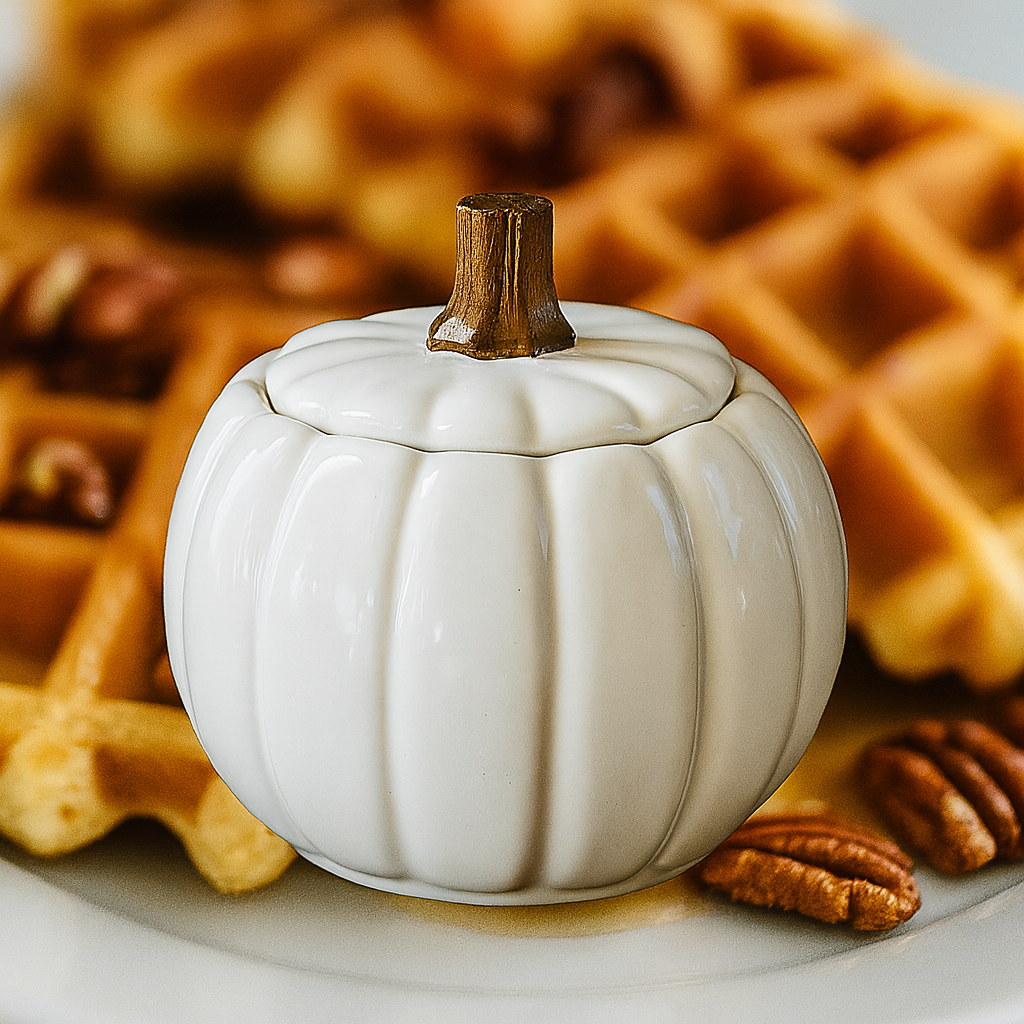 Pumpkin Candle - Harvest Harbor Stone Coconut Soy Wax Candle