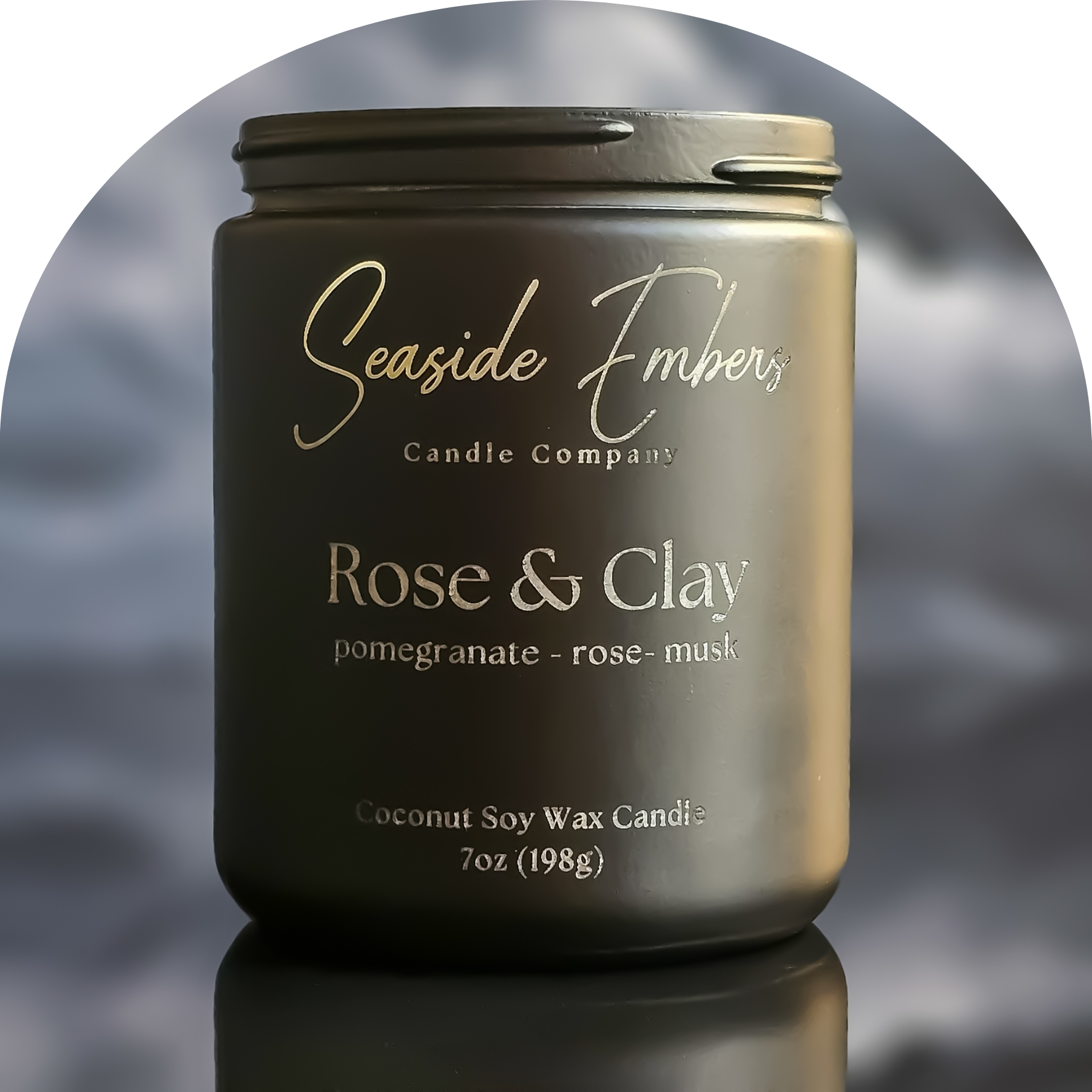 Rose & Clay - Coconut Soy Wax Candle