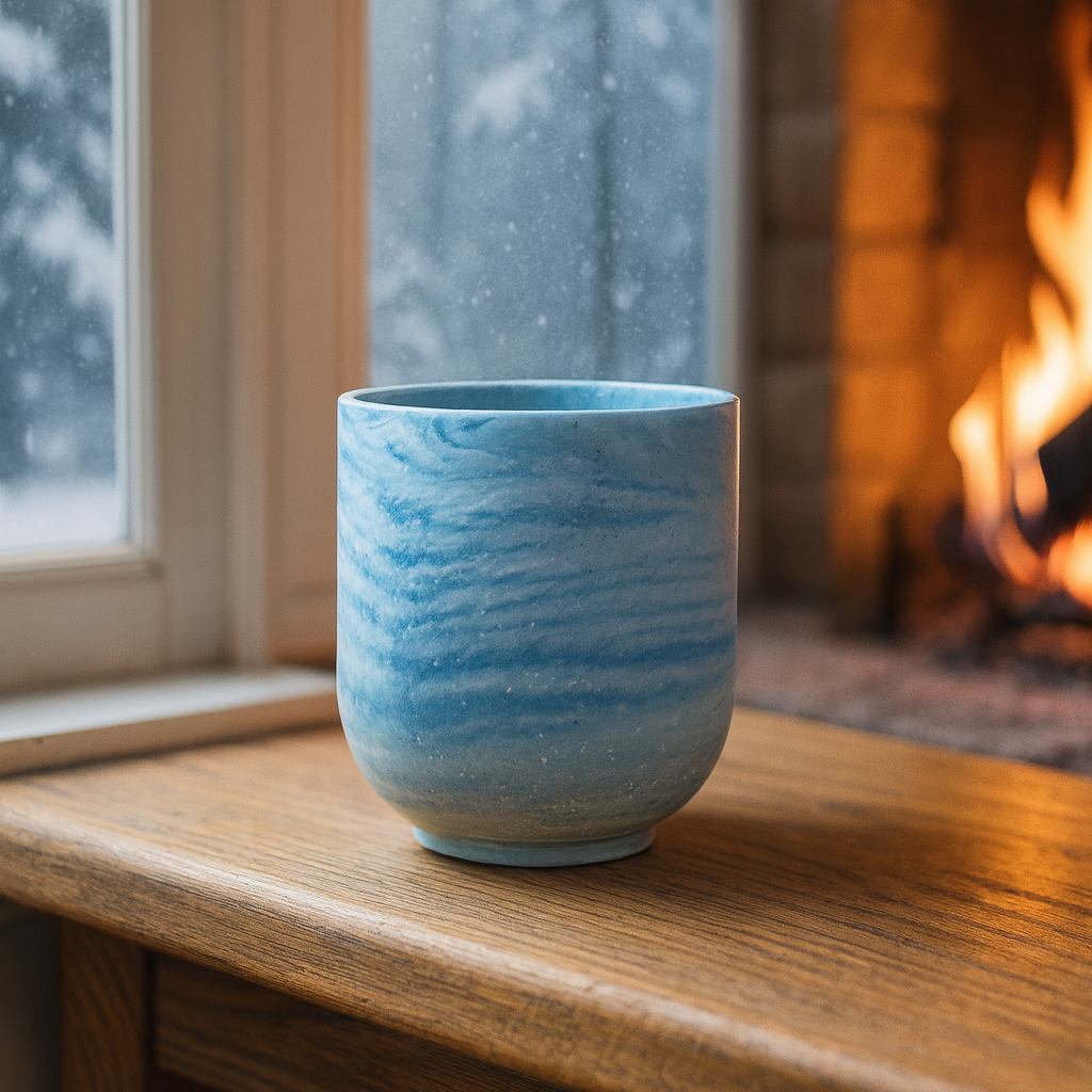 Northern Fir - Solstice Harbor Stone Coconut Soy Wax Candle