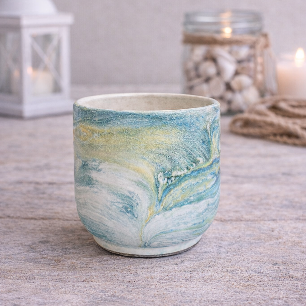 Lavender & Cedarwood - Harbor Stone Coconut Soy Wax Candle