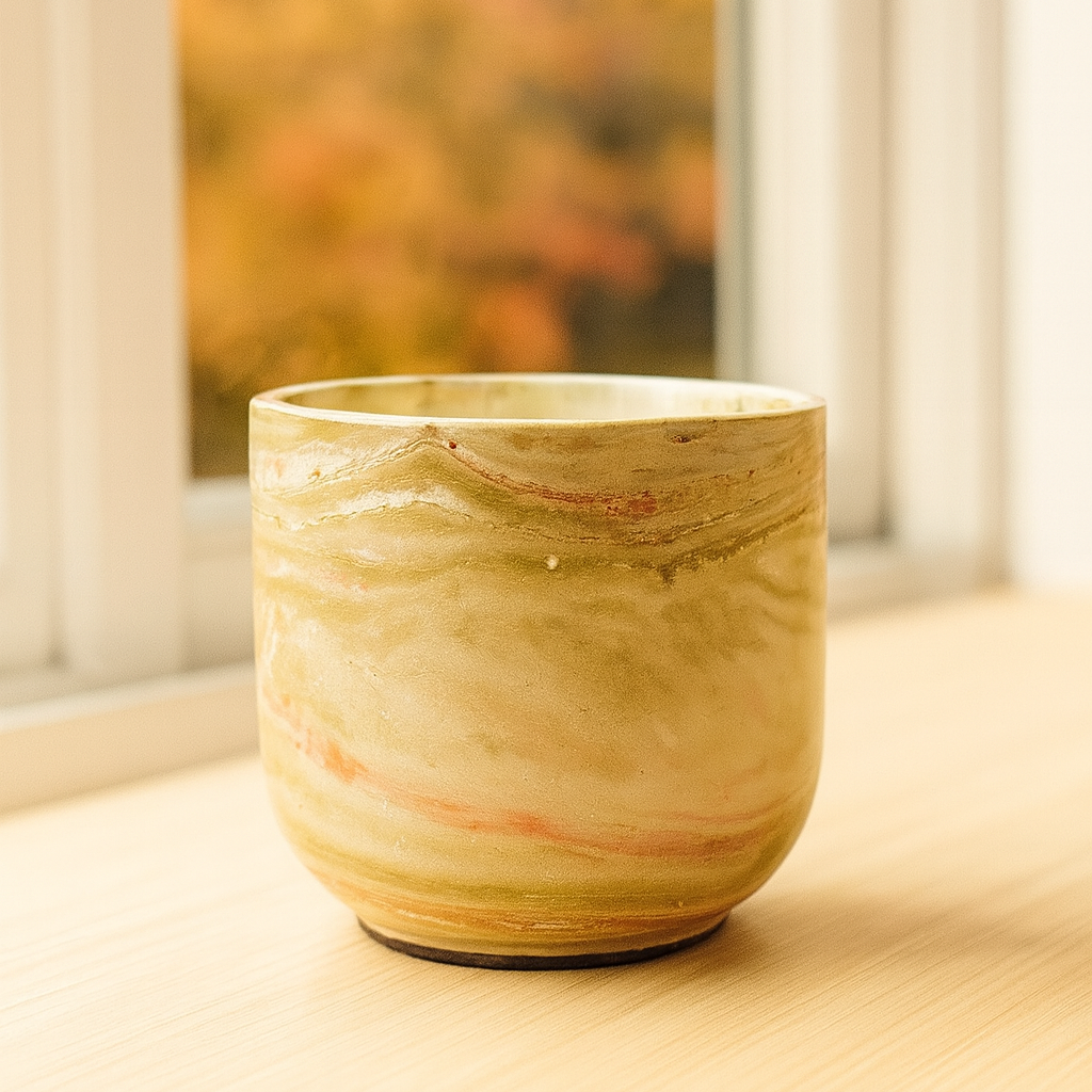 Autumn Drizzle - Harvest Harbor Stone Coconut Soy Wax Candle