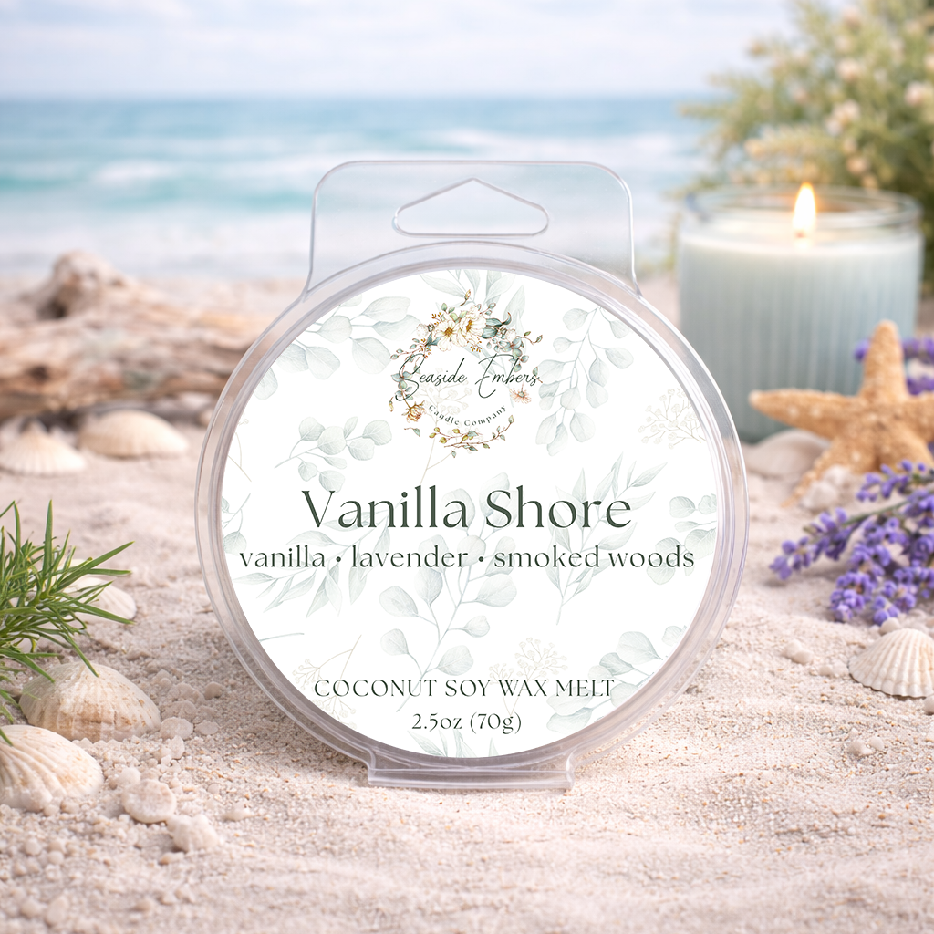 Vanilla Shore - Coconut Soy Wax Melts