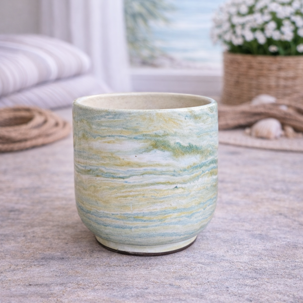 Moss & Amber - Harbor Stone Coconut Soy Wax Candle