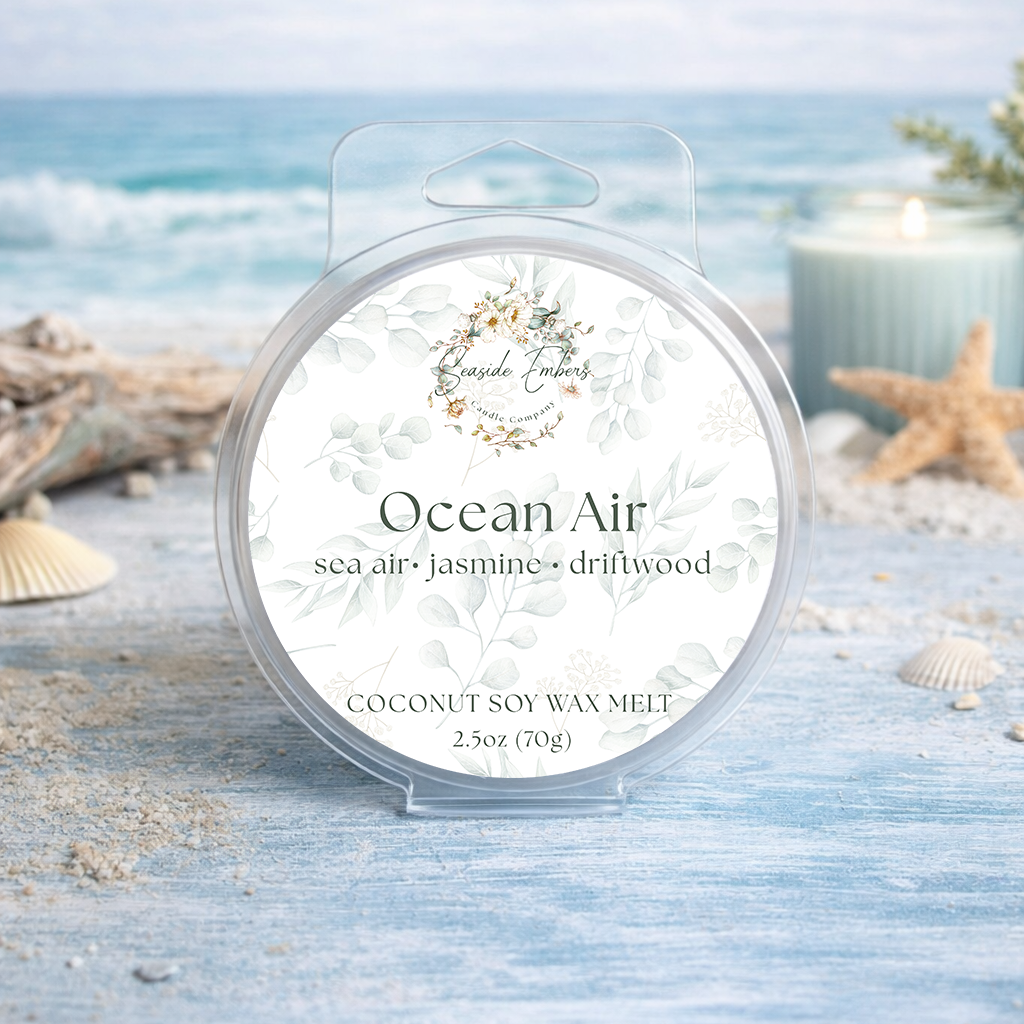 Ocean Air - Coconut Soy Wax Melts