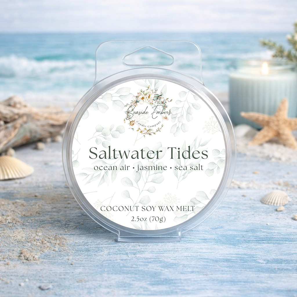 Saltwater Tides - Coconut Soy Wax Melts
