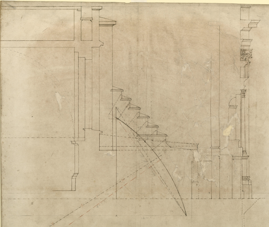 Sir Christopher Wren’s Drawings of the dome of St. Paul’s Cathedral, London © commons.wikimedia.org