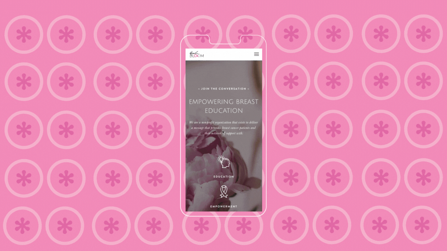 Hola Bloom | Mobile Site