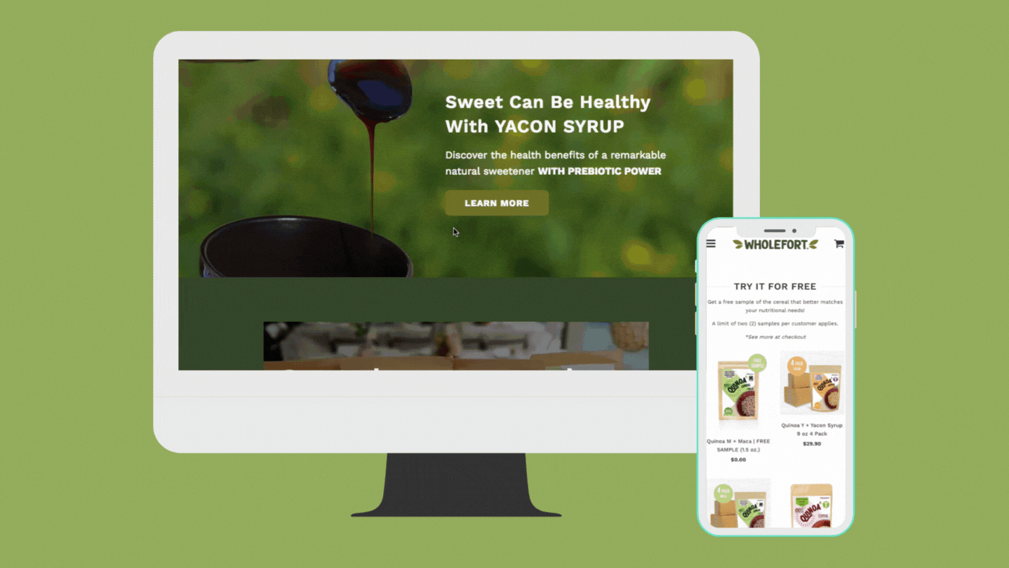 Wholefort | E-commerce Website