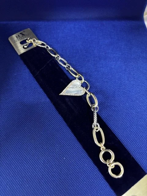 Elegant Heart Charm Fashion Bracelet