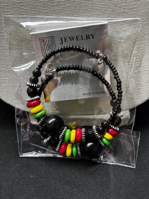 Vibrant Multi-Colored Bead Earrings