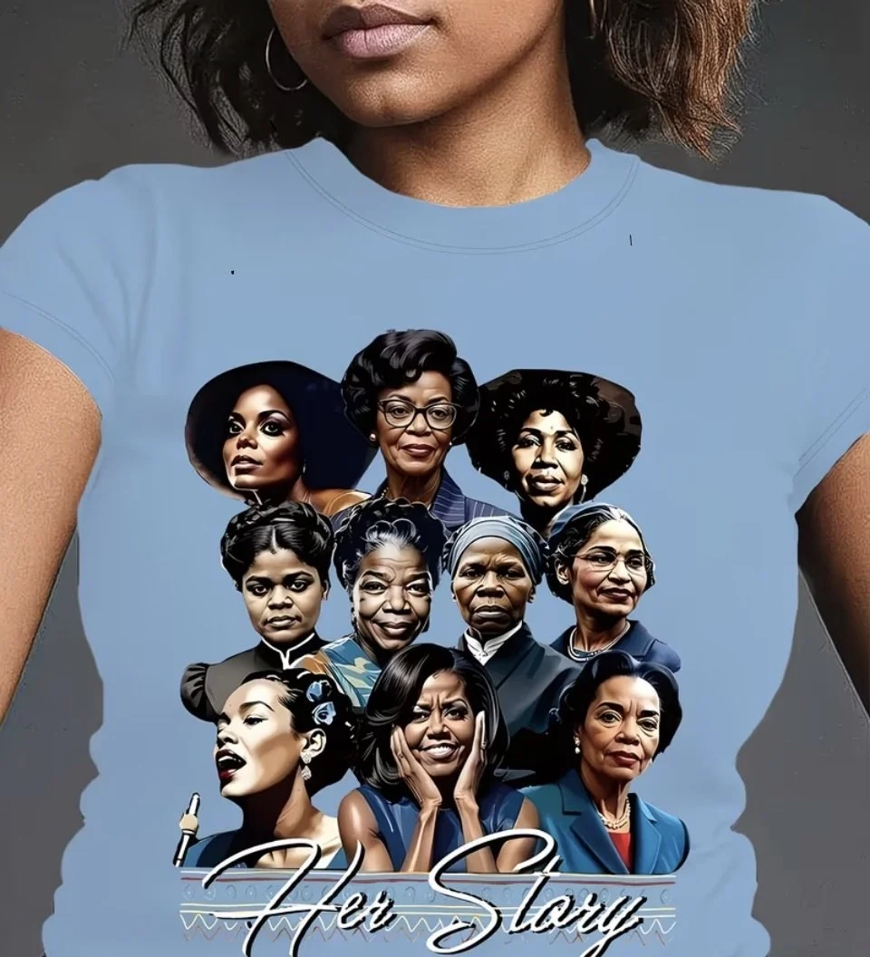 Her Story Iconic Women T-Shirt -XLarge