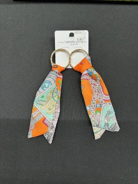 Bohemian Scarf Hoop Earrings