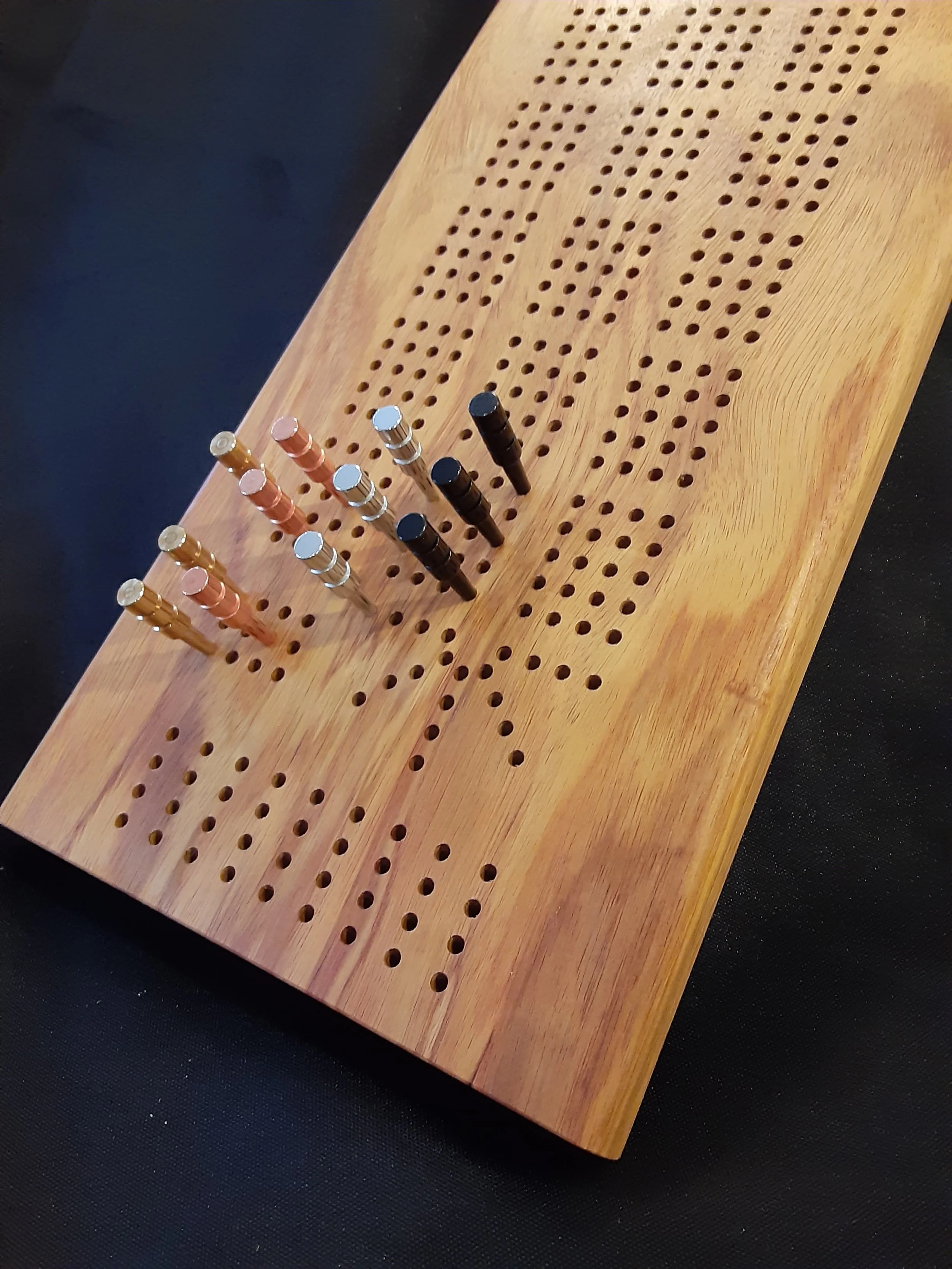 4 Track S Curve Cribbage Board (B200) — Urban Wood By Neal