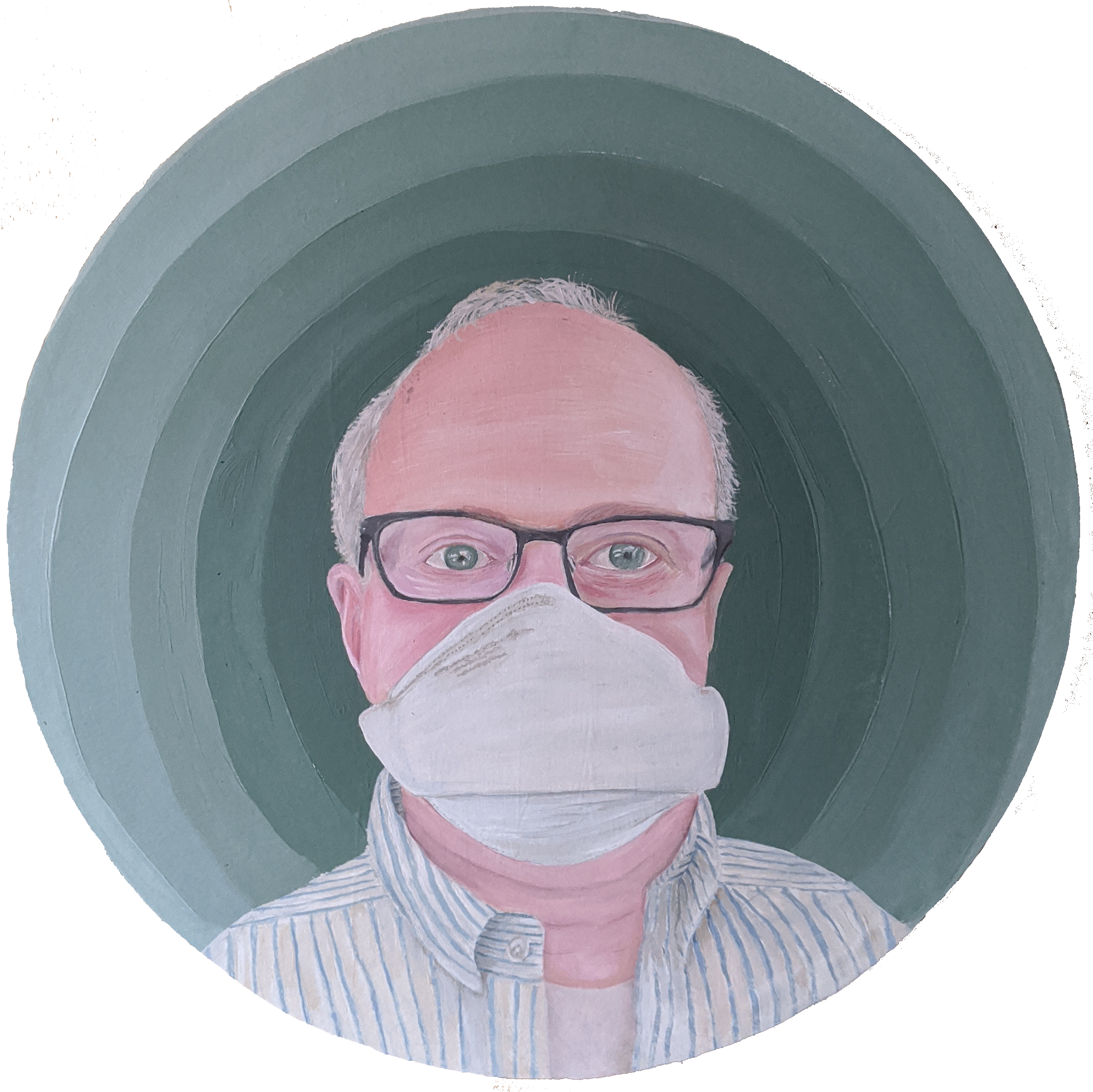 acrylic dad portrait by daniel lipschutz