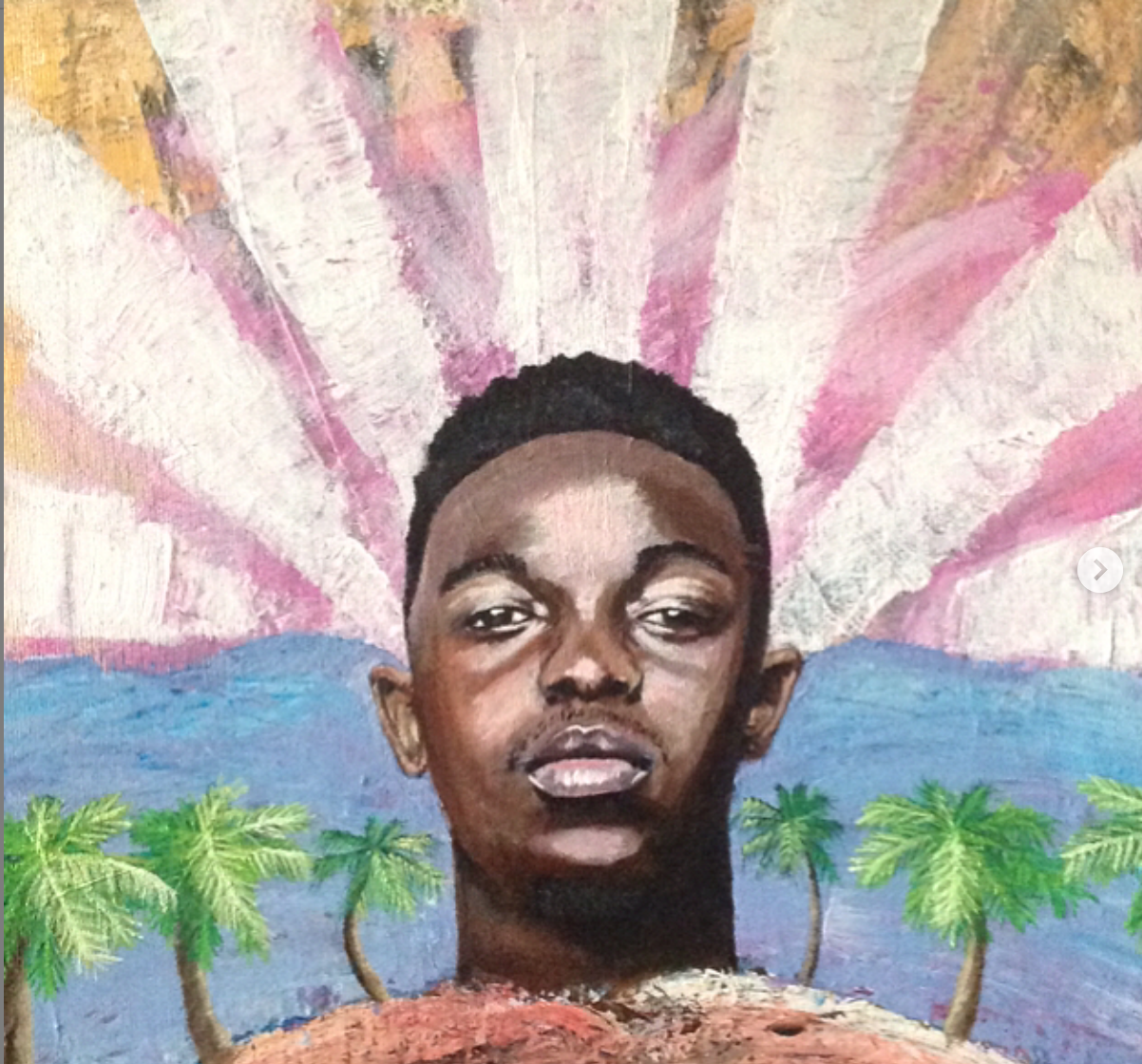 kendrick lamar portrait by daniel lipschutz