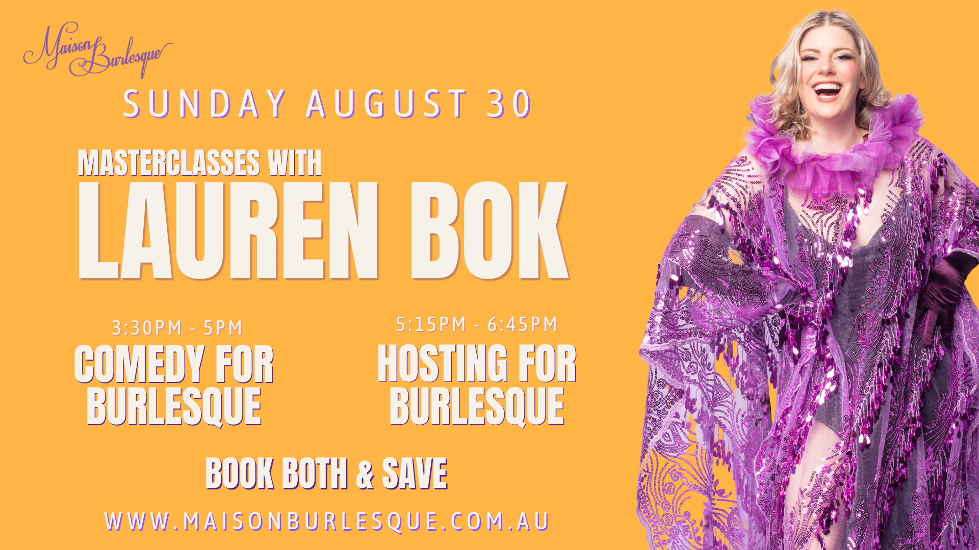 Masterclasses with Lauren Bok