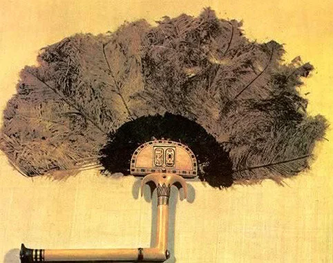 Ostrich Feathers Fan