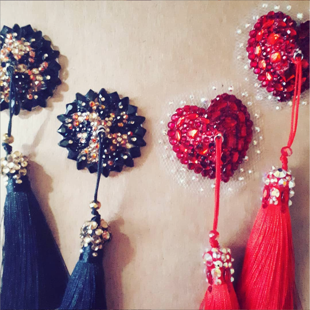 The Humble Sequin How to Make Burlesque Pasties — Maison Burlesque