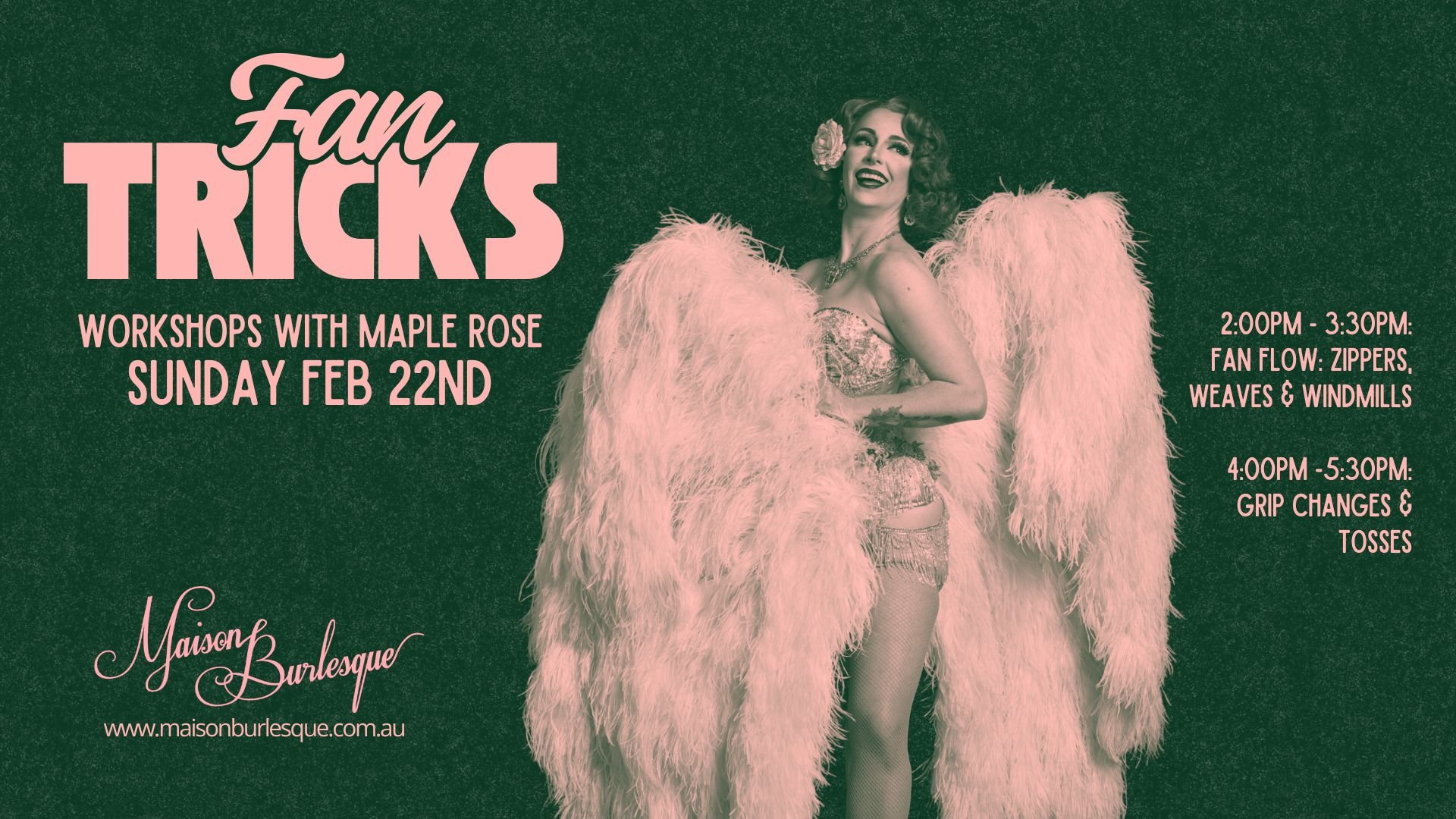 Fan Trick Masterclasses with Maple Rose