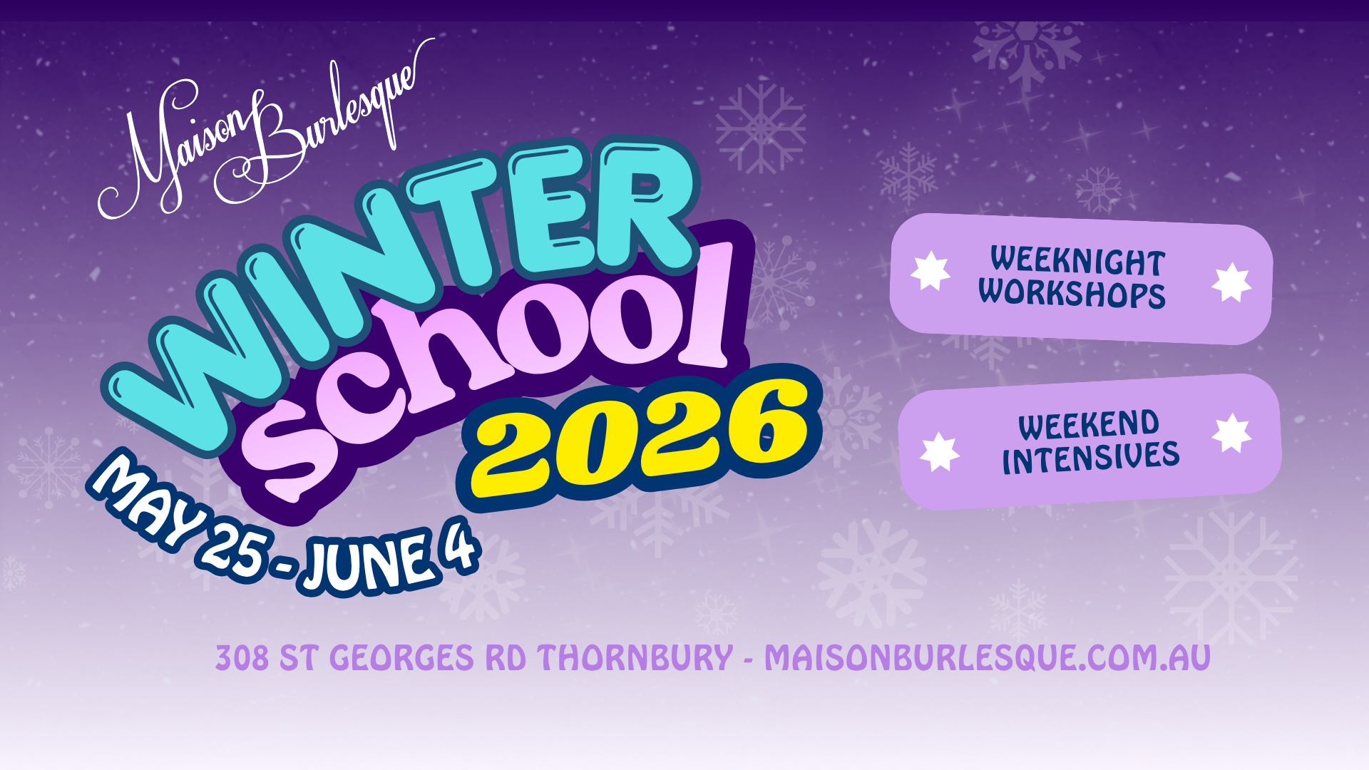 Winter School Program 2026