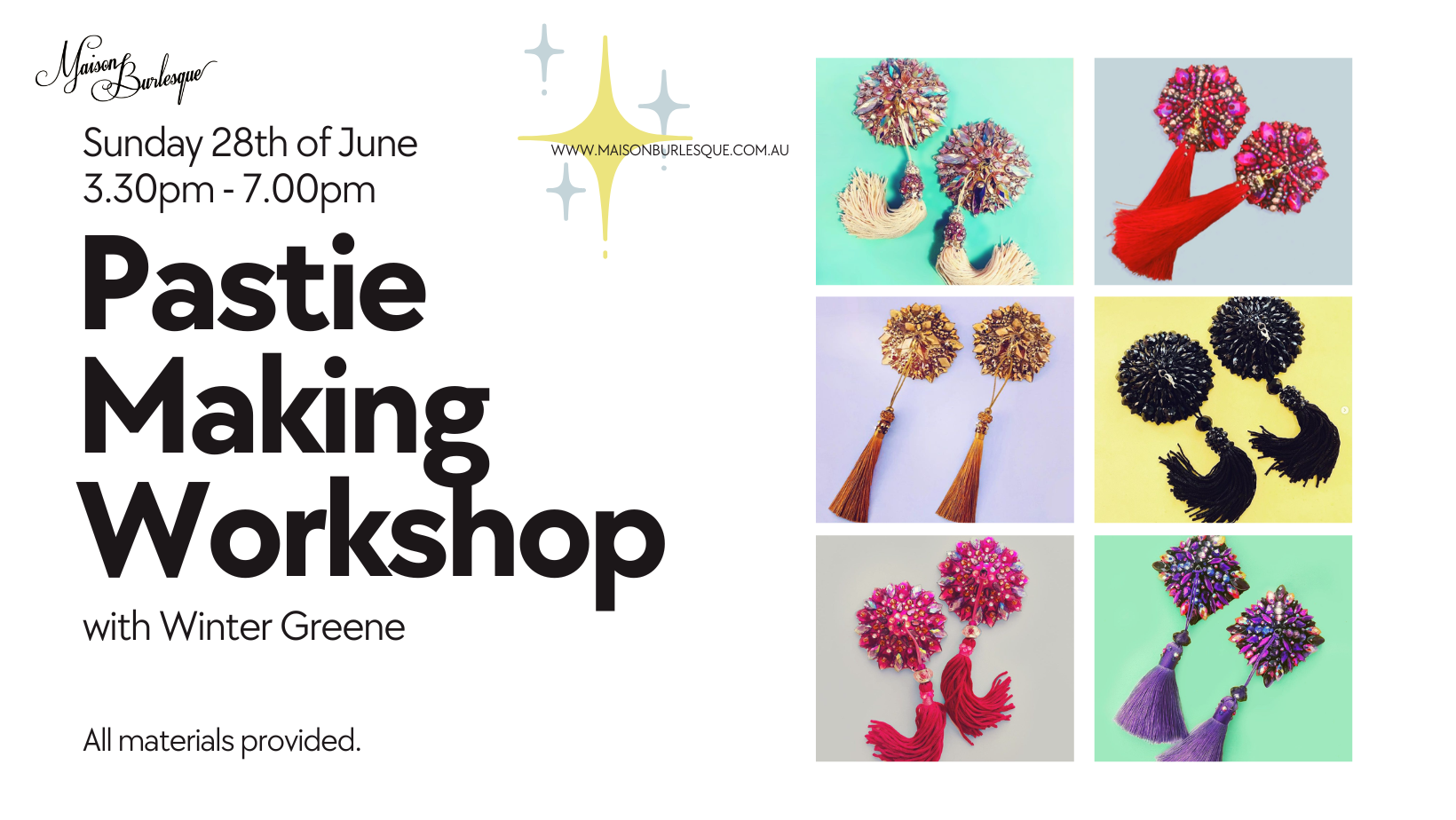 Pastie Making Workshop with Winter Greene