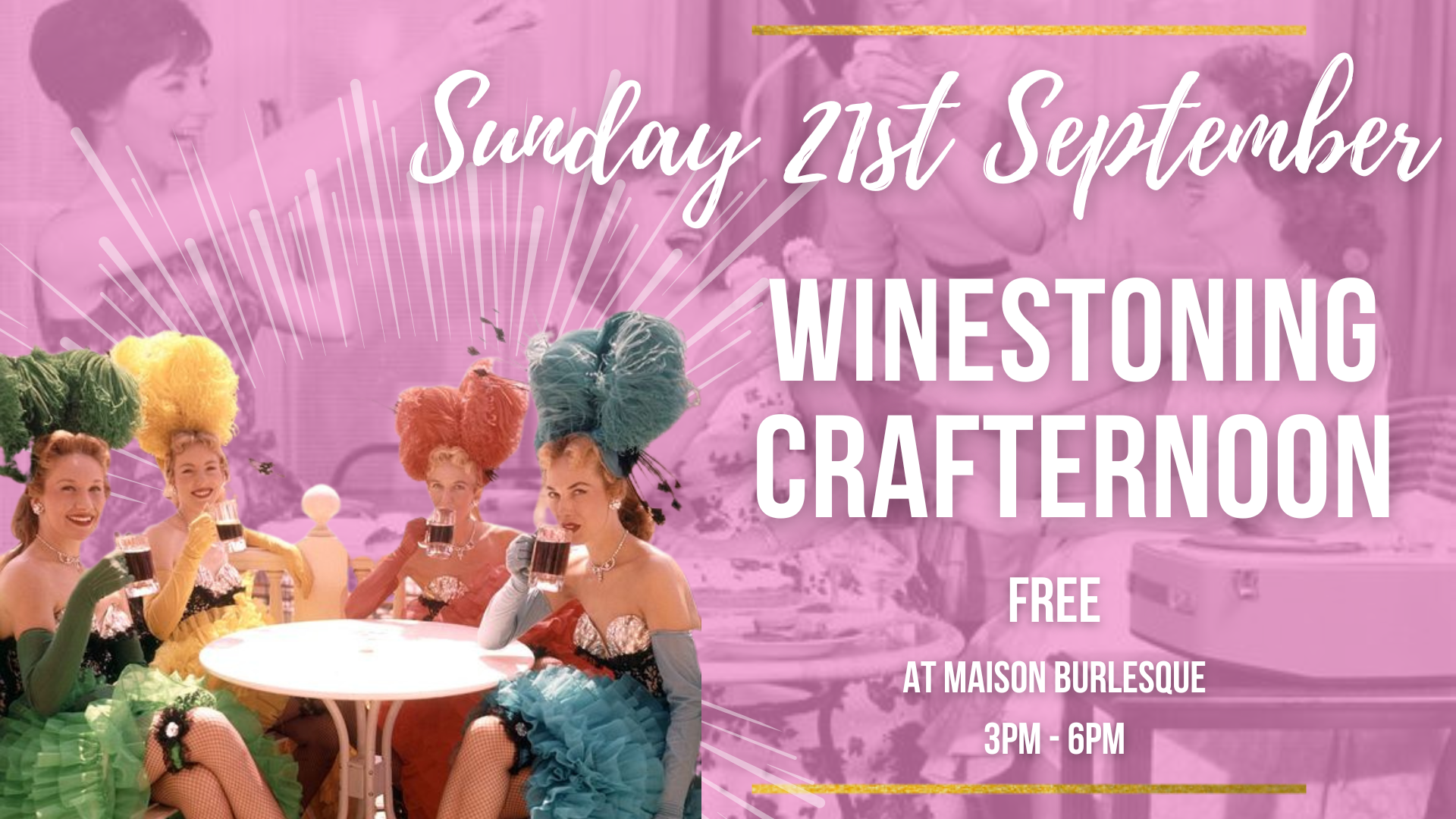Winestoning Crafternoon