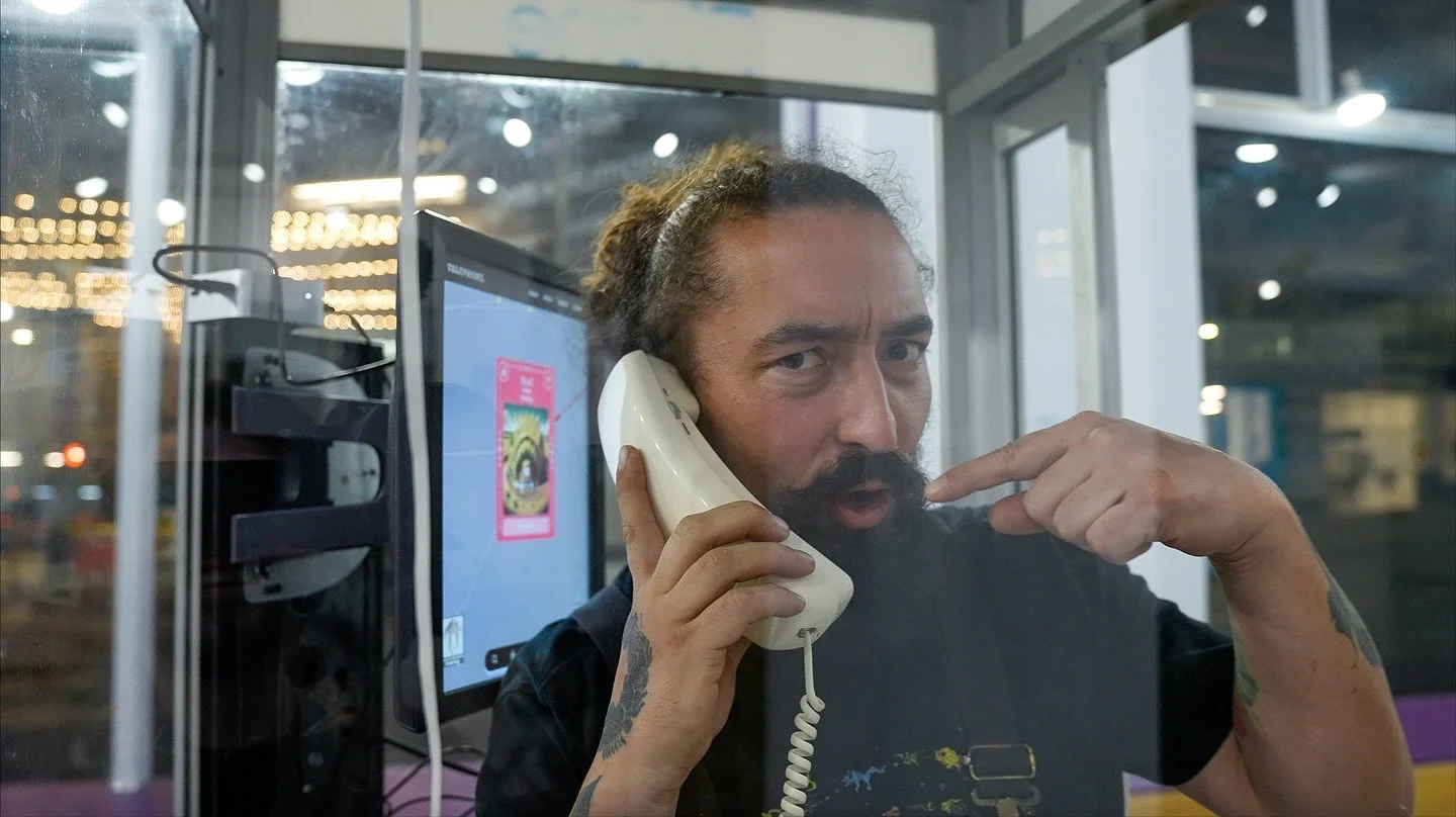 Some our favorite stills from the opening of Telephone ☎️ Micro-doc coming up next, stay tuned!
Check out the show at Base Camp Studios 2 
(1901 3rd Ave)
Fridays 2-6pm
Sat/Sun 12-4pm