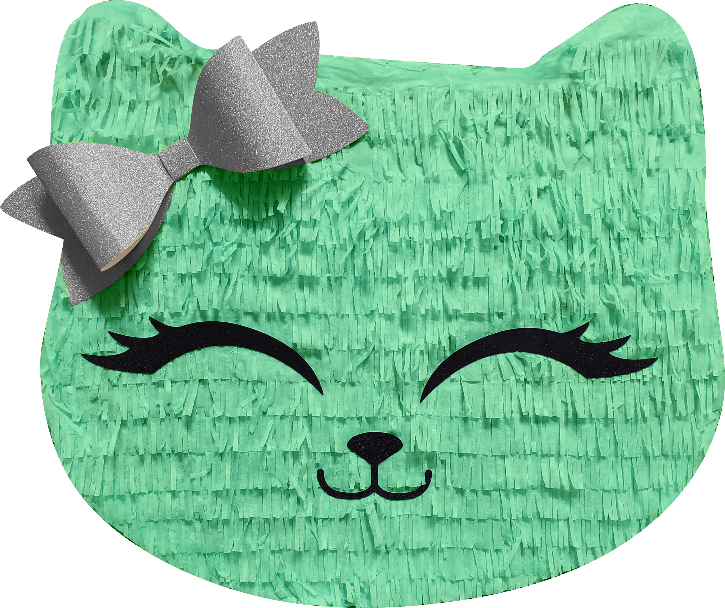 Silver-Bow-Light-Green-Cat.png